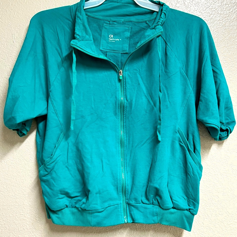 Gap, light jacket, green, pre-owned